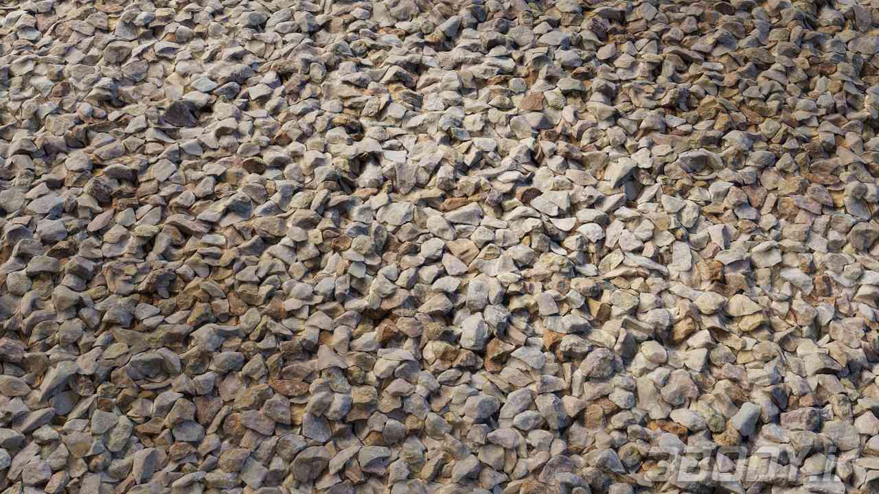 متریال سنگ ریزه تزئینی ground decorative gravel عکس 1